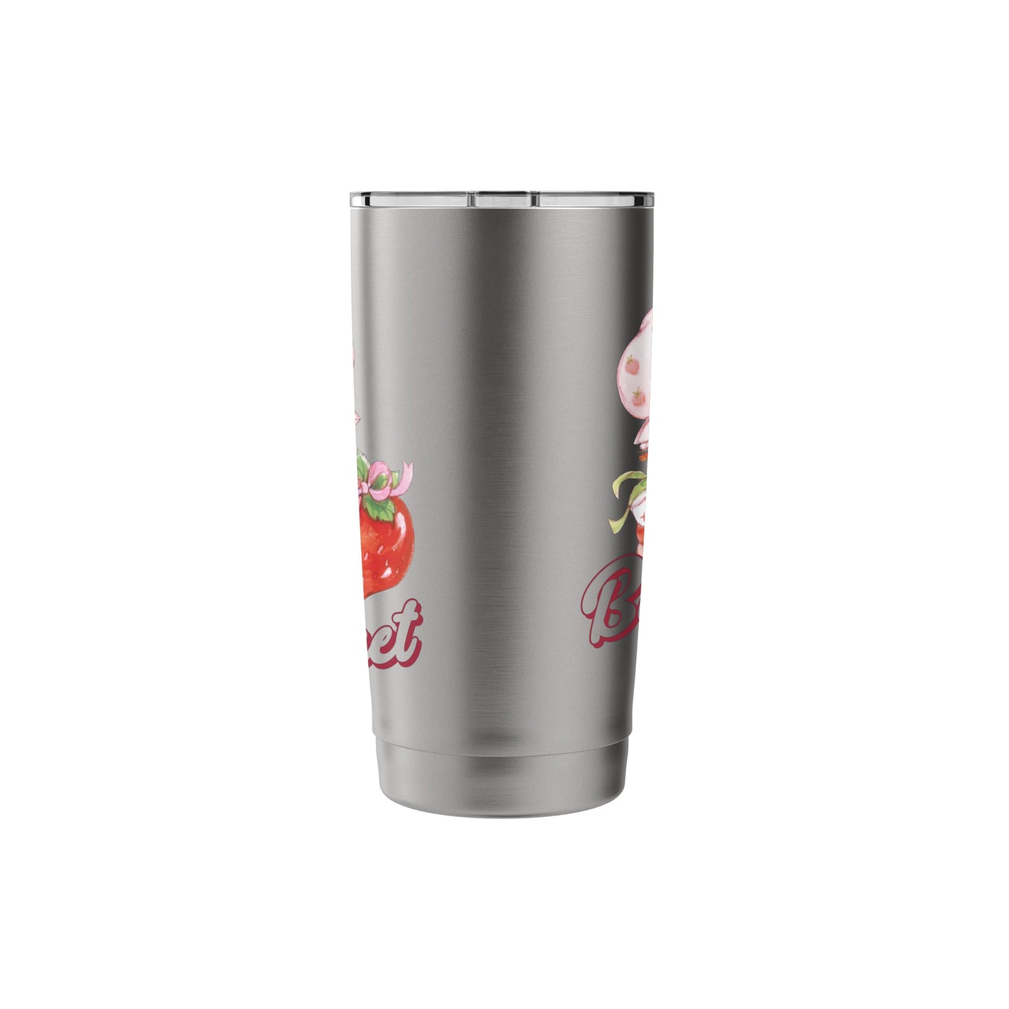 Strawberry Shortcake Vintage Berry Sweet Poster Stainless Steel Insulated Tumbler