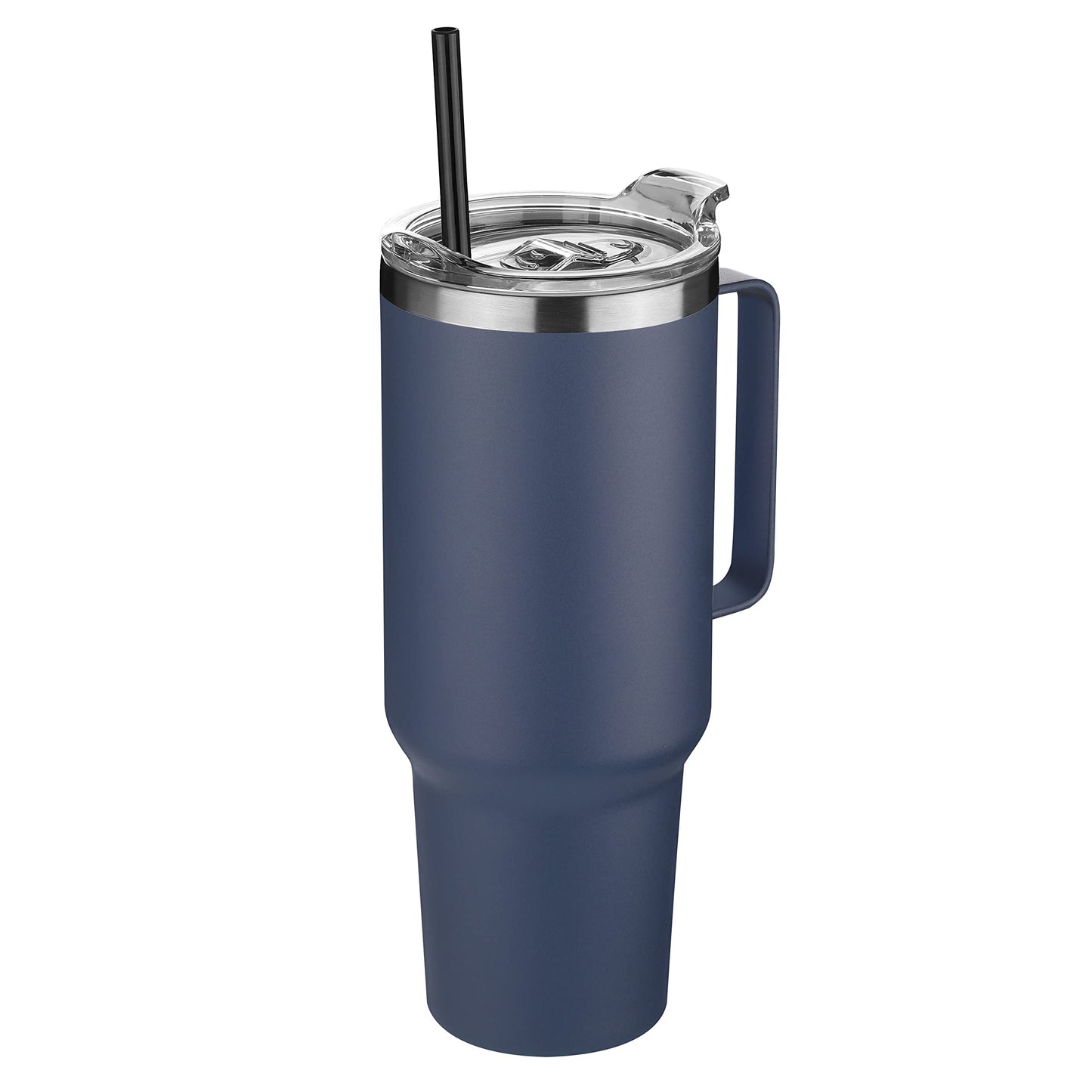 HASLE OUTFITTERS 30oz Tumbler With Handle, Insulated Travel Coffee Mug With Straw Leak-Proof Double Wall Stainless Steel Vacuum Tumblers Metal Cup with Straw for Hot and Cold Drink