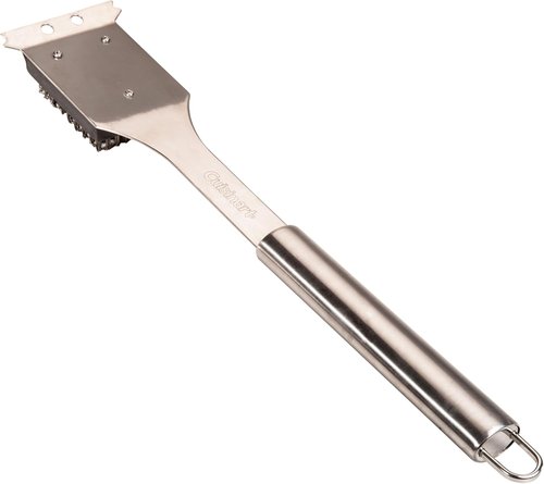 Cuisinart Stainless Steel Grill Brush - 16.5" Long Handle Cleaner & Scraper for BBQ & Griddles