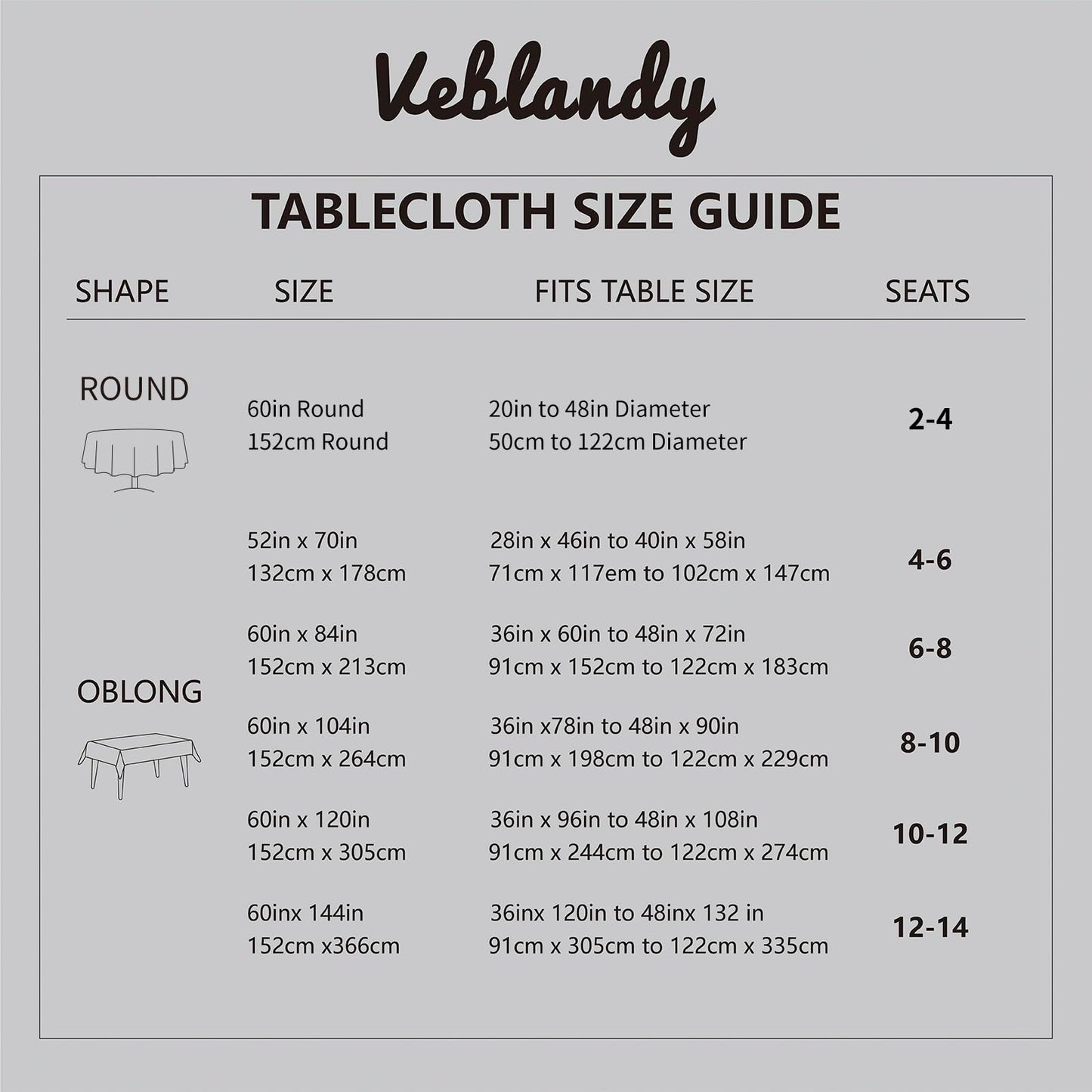 Veblandy 2 Pack Rectangle Tablecloth, 60x104 inch, Water Resistant Wrinkle Free Linen Textured Table Cloth Washable, Decorative Fabric Table Cover for Dining, Party and Camping, Sage Green