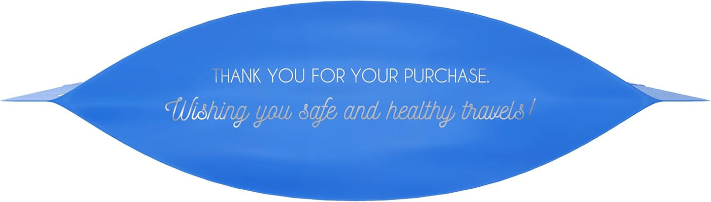 Travel Essentials Medicine Kit - TSA-Approved Over-The-Counter Packets for Travel & Camping