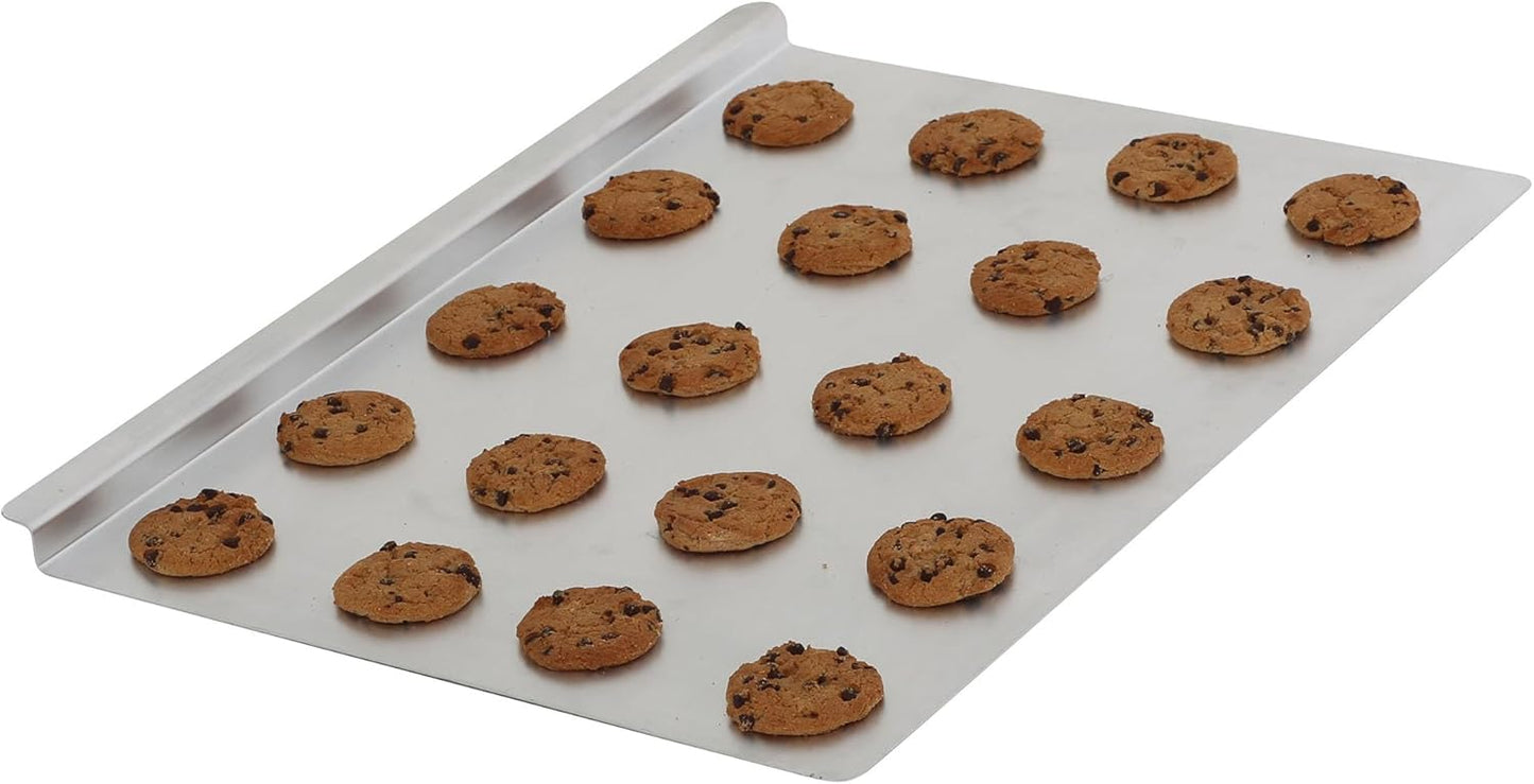 Winco Cookie Sheet - Durable Aluminum Baking Tray | 20-Inch x 14-Inch Size