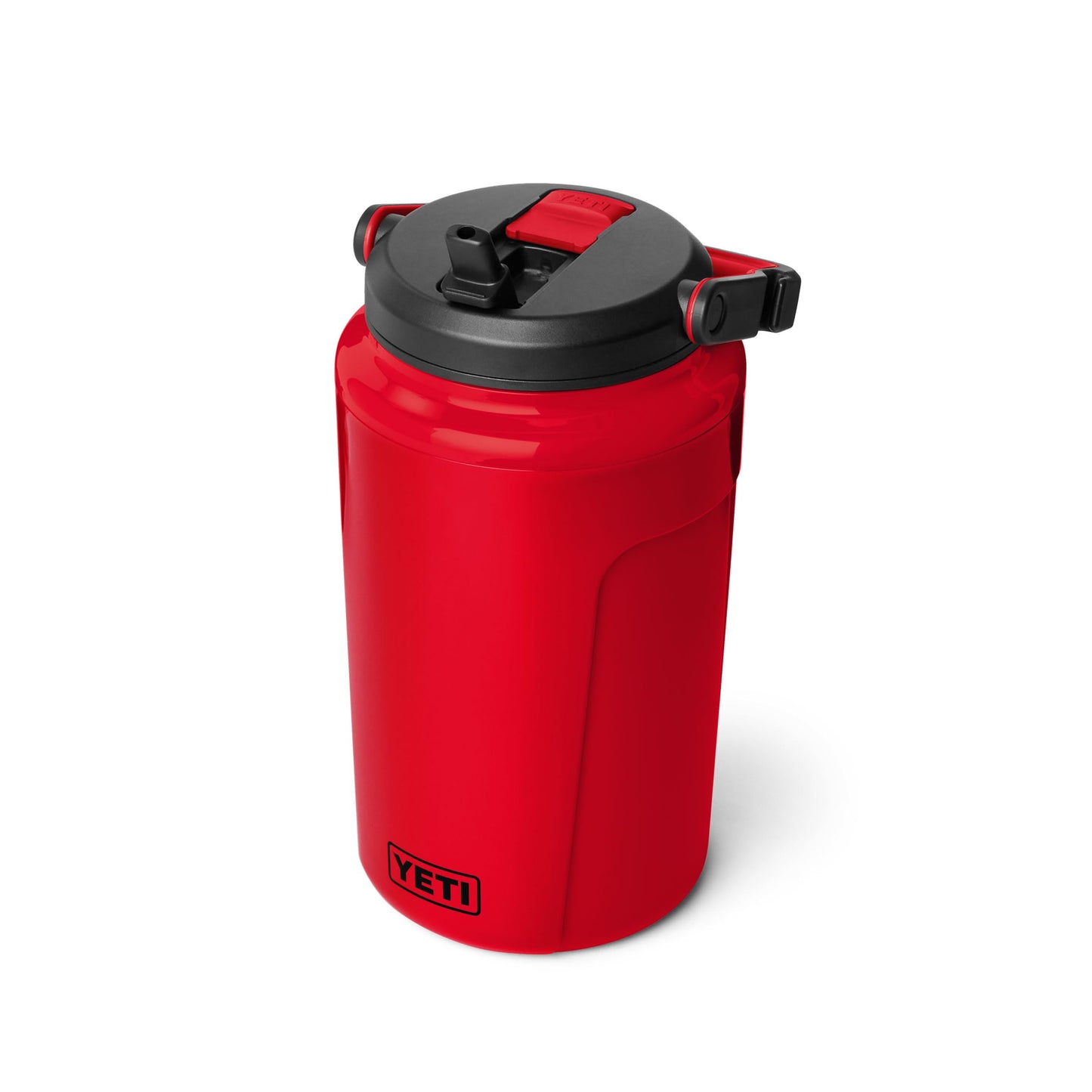 YETI Silo Half Gallon Insulated Straw Cap Water Jug – Leakproof, Lightweight Sports Bottle with Fence Hook Handle – Keeps Drinks Ice-Cold – Ideal for Gym, Sports & Tournaments, Rescue Red