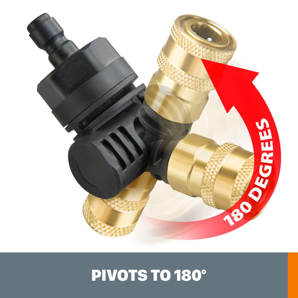 Worx Pivoting Quick-Connect Adapter, WA4039