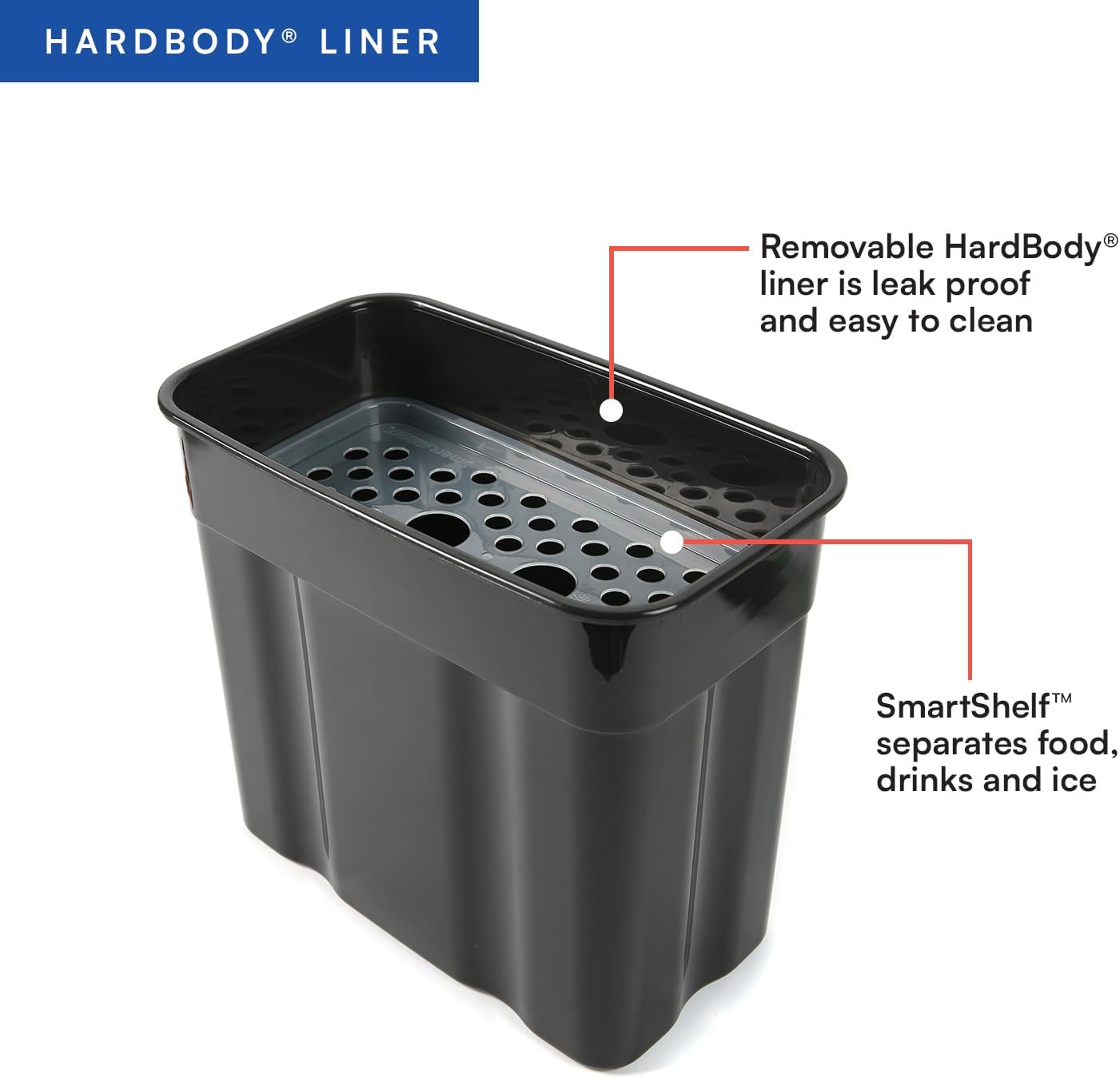 Titan by Arctic Zone Deep Freeze Cooler - Zipperless Hardbody Design with Superior Insulation | Durable and Versatile