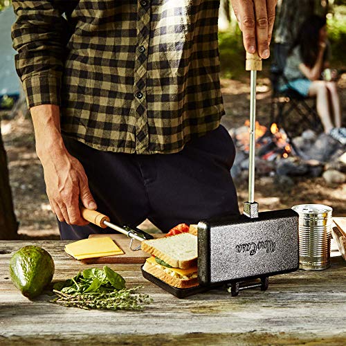 Uno Casa Double Pie Iron XL Cast Iron Campfire Sandwich Maker - Variation of THIS listing 1