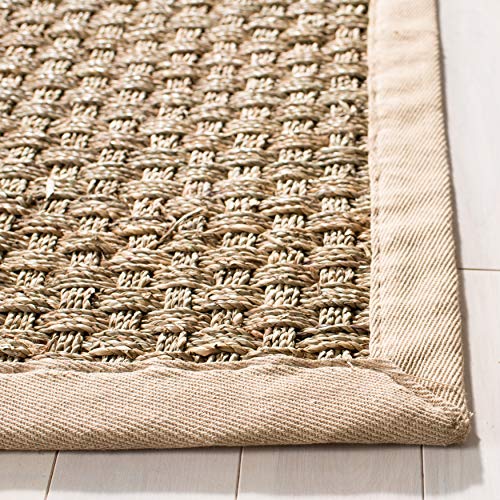 Safavieh 4x6 Natural Fiber Seagrass Area Rug - Textured Beige, Rectangular