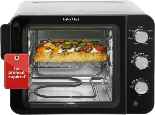 Instant Pot 4-Slice Air Fryer Toaster Oven - No Preheat Required, 7-in-1 Cooking Functions, InstantHeat Technology