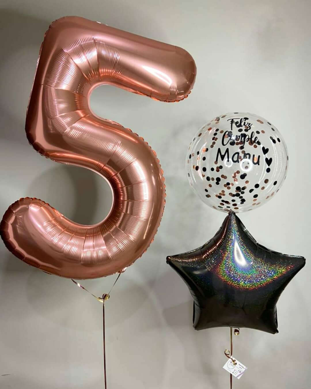Rose Gold Number 10 Balloon 40 inch, 10 Number Balloons, 10th Birthday Decorations for Girls Boys, 10 Year Old Rose Gold Party Supplies