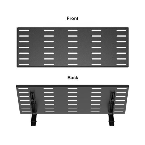 BBQ-PLUS Folding Shelf for Pit Boss Classic 700 Pellet Grill, Powder Coating Steel Front Folding Shelf Grill Accessories for Pit Boss with Screws, 26-1/2 x 9-1/2 Inches