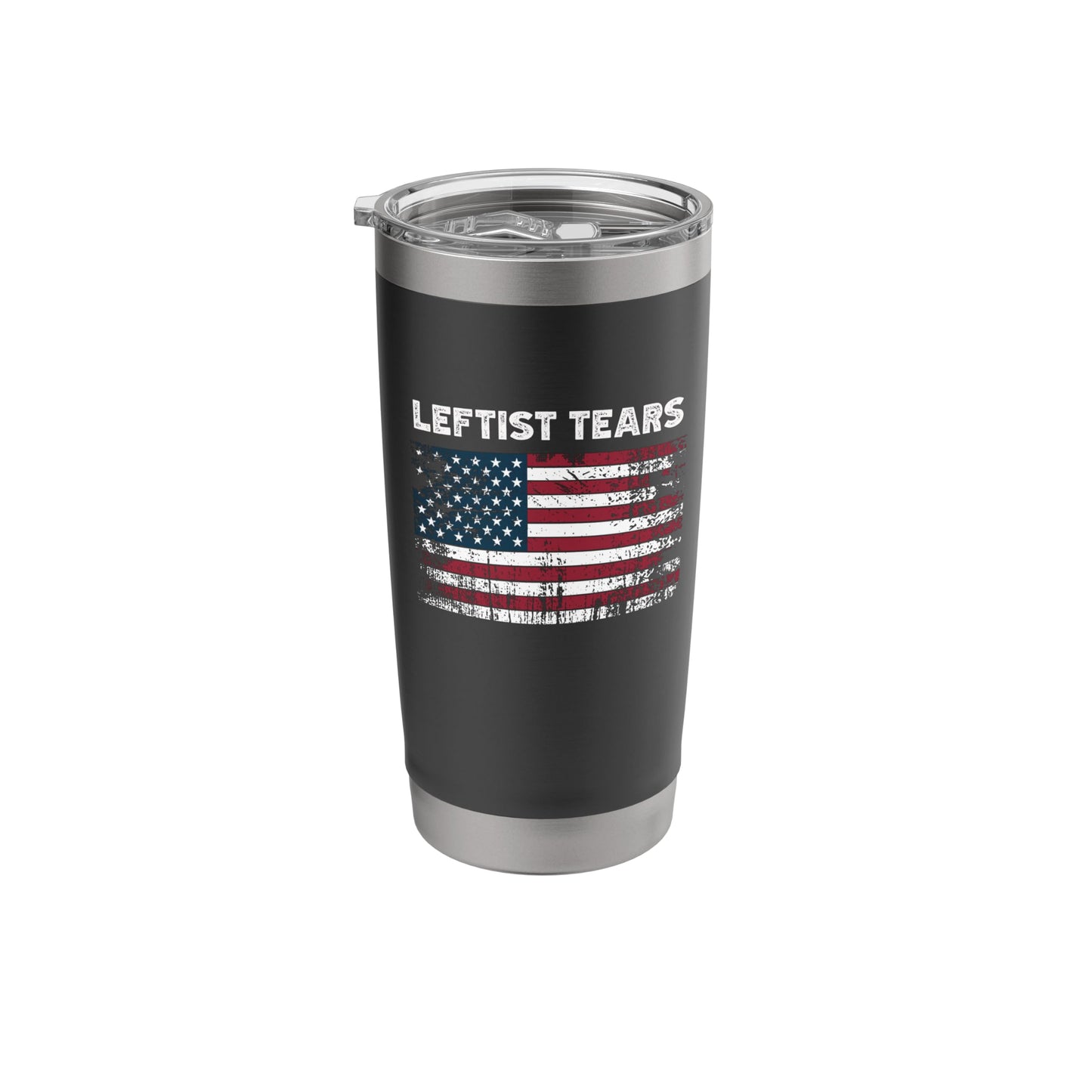 Leftist Tears Funny Republican Conservative Stainless Steel Insulated Tumbler
