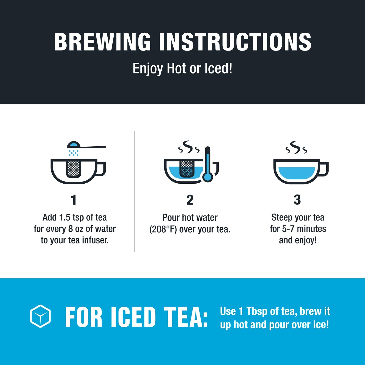 Tiesta Tea - Lemon Ginger Turmeric, Mother's Day Loose Leaf, Lemon Ginger Herbal Tea, Premium Blend, Non Caffeinated Herbal, Make Hot or Iced Brews Up to 25 Cups, 2.5 Ounce Resealable Pouch