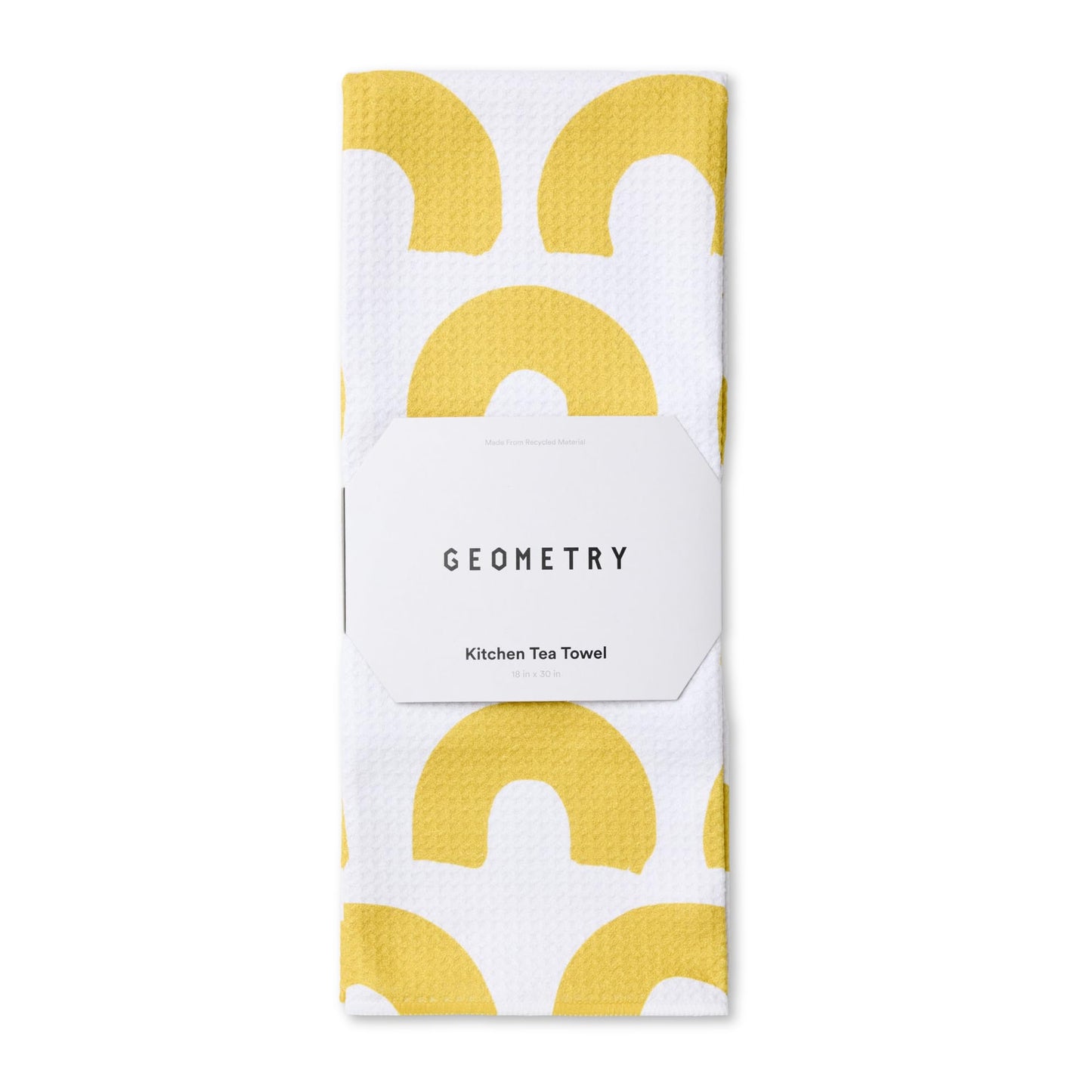 GEOMETRY Kitchen Tea Towels - Quick Dry Microfiber Dish Towels for Kitchen Sunny Hills, 18" x 30" 1 Pack