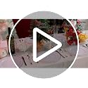 bUCLA 100 Pieces Silver Rim Plastic Dinner Plates 10.25in - Disposable Wedding & Party Plates