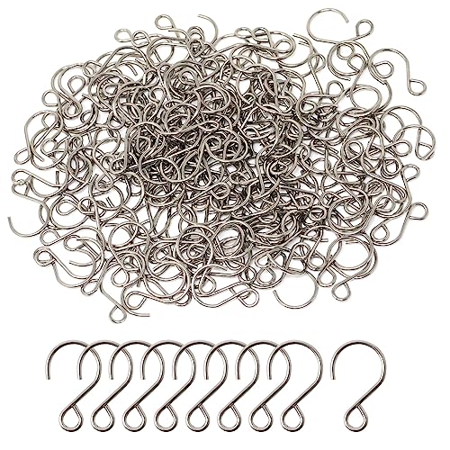 Mini Stainless Steel S Hook 200PCS for Crafts, Decorations & Hanging