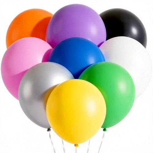 18 Inch Big Balloons Assorted Large Latex Balloon, 24pcs Giant Heavy Duty Balloons for Christmas Birthday Wedding Baby Shower Decorations
