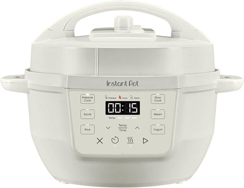 Instant Pot 4QT RIO Mini 7-in-1 Multi-Cooker - Versatile Pressure Cooker & Slow Cooker, Sea Salt Finish