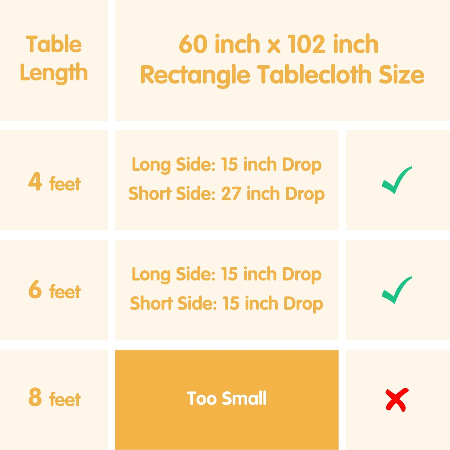 BRILLMAX 10 Pack White Tablecloths 60 x 102 Inch for 6ft Rectangle Tables - 150 GSM Polyester Fabric, 15" Standard Drop, Water, Stain & Wrinkle Resistant Cloth Cover for Wedding Dining Buffet