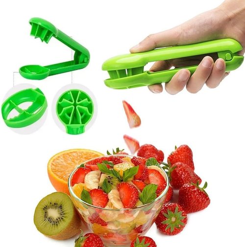 Grape Cutter | Ergonomic Handheld Slicer for Grapes, Cherry Tomatoes & Strawberries - Ideal for Fruit Salads