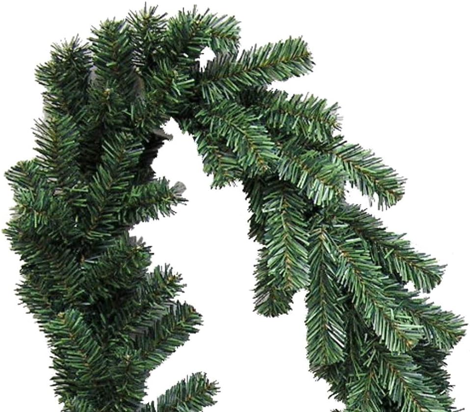 Faux Christmas Swag with Pine Cones - 32" Holiday Door Decor for Indoor/Outdoor Use