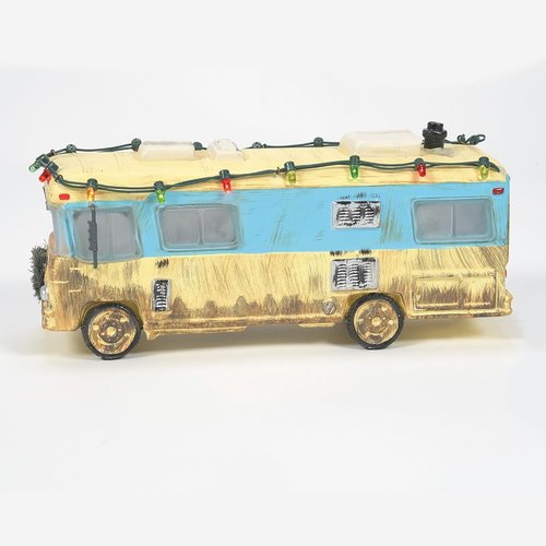 Department 56 Cousin Eddie's RV Lit Figurine - National Lampoon's Christmas Vacation | 7.87 Inch, Multicolor