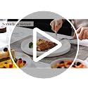 Ivory White 12-Piece Porcelain Dinnerware Set for 4 - Chip & Scratch Resistant