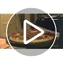 Countertop Pizza Oven with Rotating Tray - Energy Efficient, Adjustable Heating