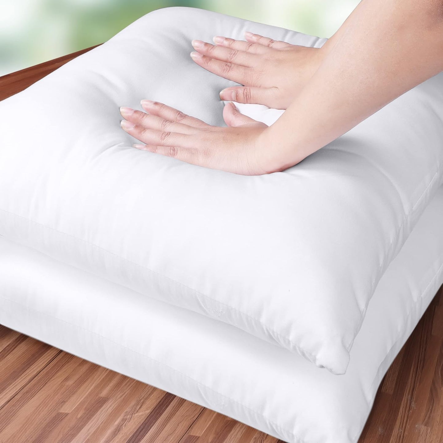Utopia Bedding Pillow Inserts - Soft & Supportive 12x12 Decorative Throw Pillows | Set of 2, White