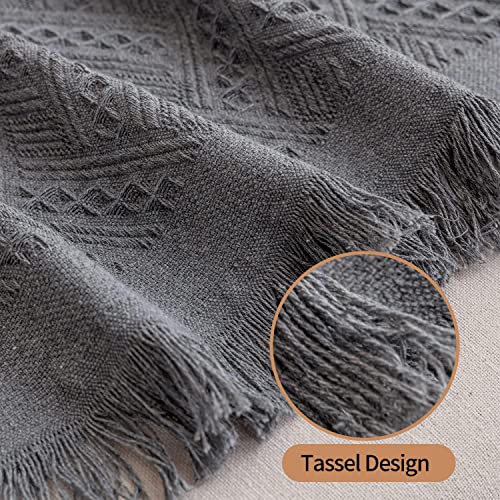 XX-Large Deep Dream Sectional Couch Cover - Dark Grey, 2-Piece L-Shaped Sofa Protector