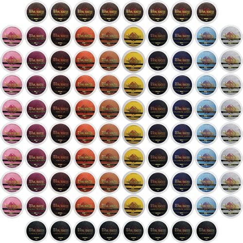 InfuSio Revival Coffee Pod Variety Pack - 96 Count Medium & Dark Roast Blends