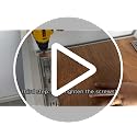 Pull Out Kitchen Cabinet Drawer Organizer - Fully Assembled Beech Wood, 11”W x 21”D Variation