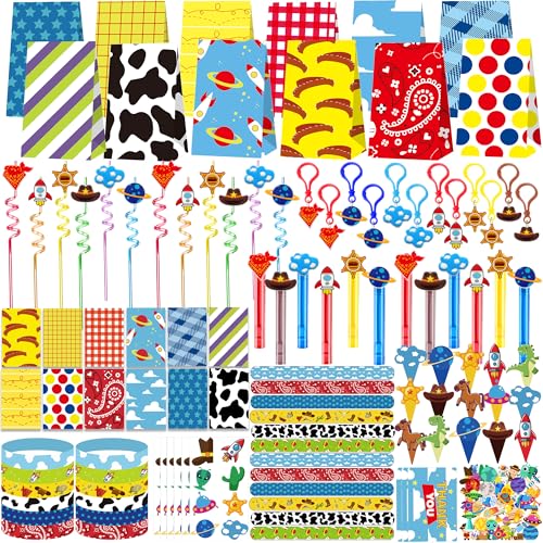 232Pcs Kids Birthday Party Favors & Decorations Set | All-in-One Toy Gift Pack