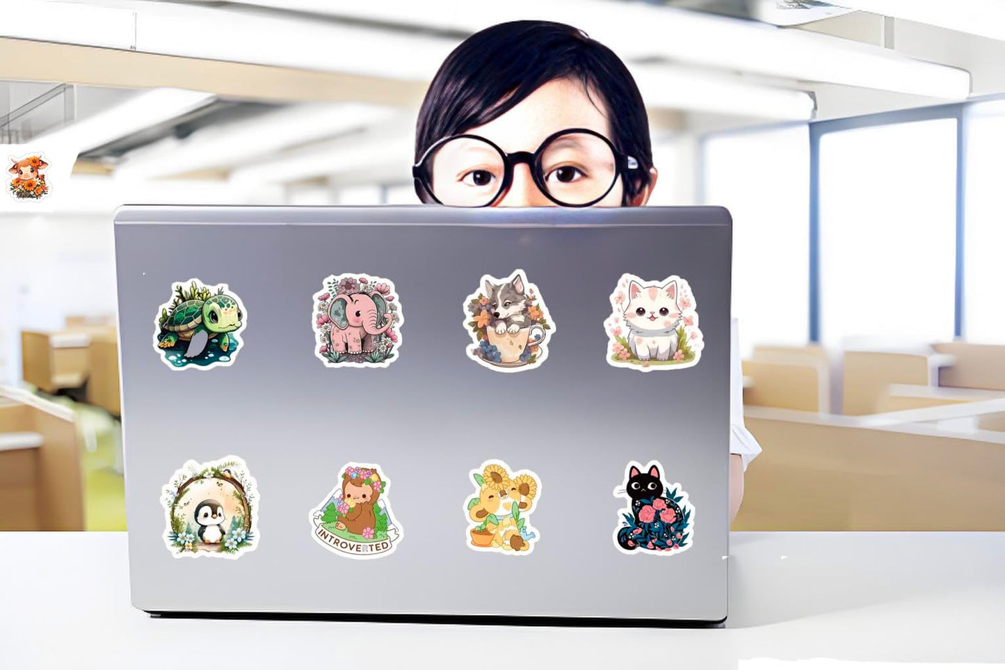 Happy Birthday Stickers, 100Pcs Cute Birthday Stickers for Water Bottle, Waterproof Laptop Skateboard Guitar Scrapbook Journalin