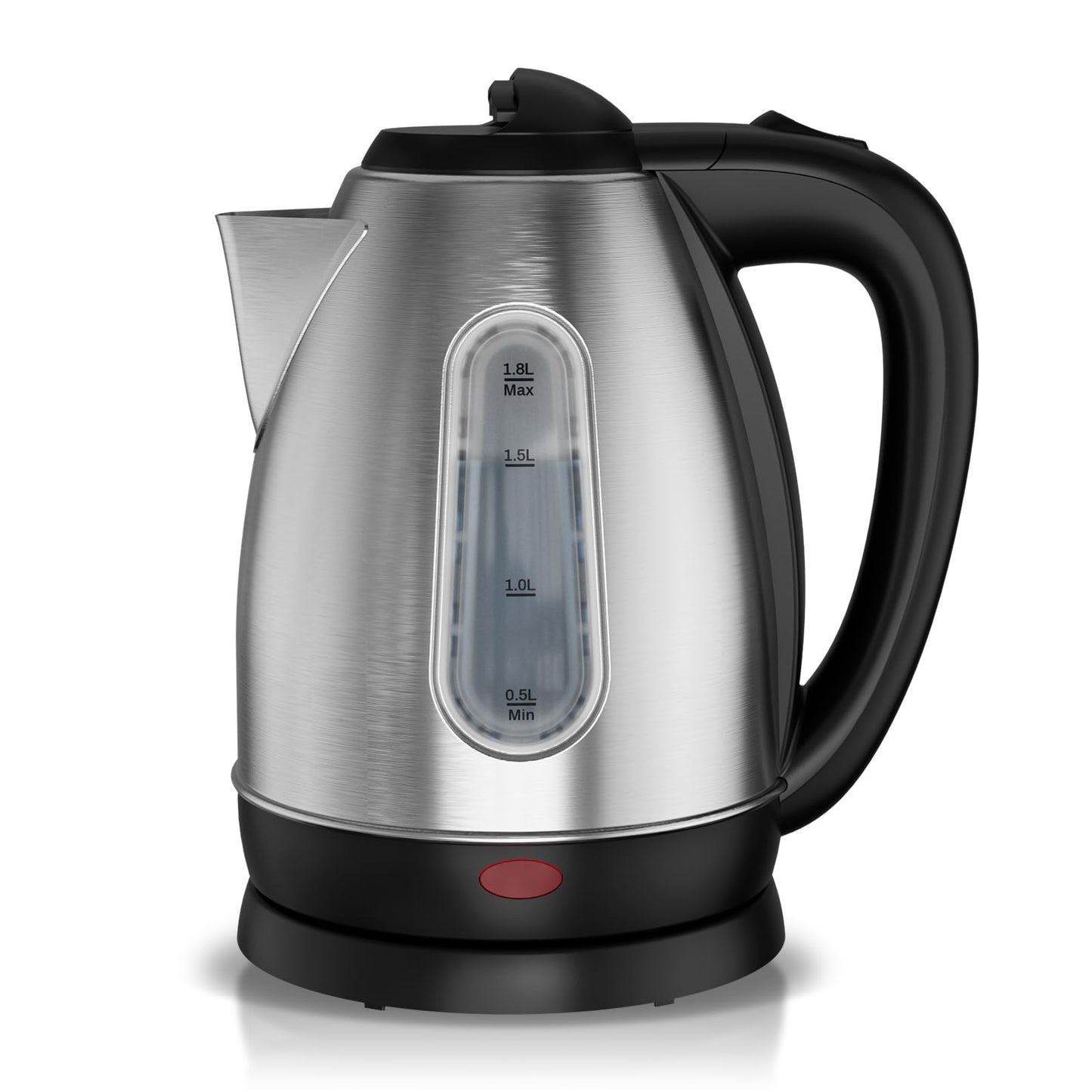 KEINVE Electric Tea Kettle, 1.8L Stainless Steel Water Boiler & Heater, 1200 Watts Water Kettle for Fast Boiling, Auto-Shutoff and Water Level Window