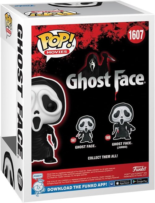 Funko POP! Ghostface Collectible Vinyl Figure - Perfect Gift for Horror Fans | Official Merchandise