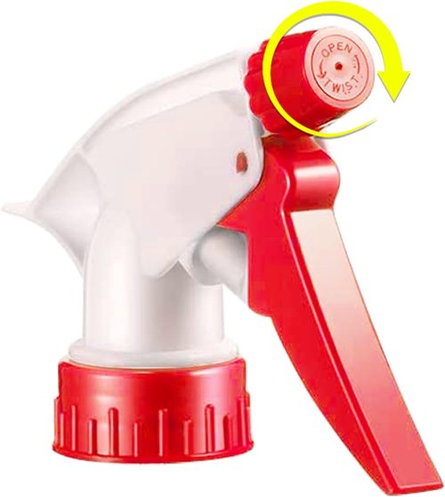 JohnBee Spray Bottles - 16oz Adjustable No-Leak Bottles for Cleaning Solutions | Ideal for Plants, Pets, and BBQ