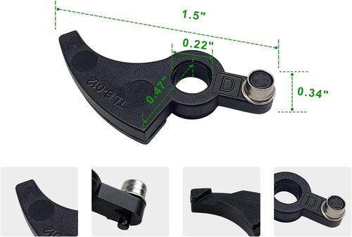 Black & Decker Trimmer Replacement Lever Assembly - 6-Pack for NST2118, LST220, LST136 Models