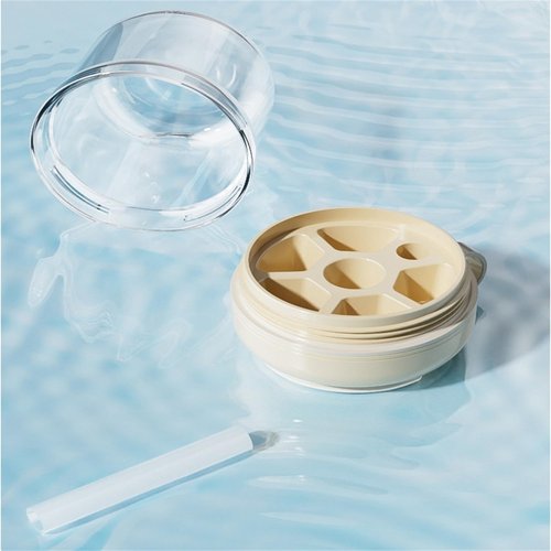2026 New 2 In 1 Bottle Silicone Ice Cube Cup With Straw,Portable Easy Press Silicone Ice Cube Tray,Leak Proof Lid, Touch-free Vertical Ice Maker For Iced Coffee Juice Cocktail (Beige)