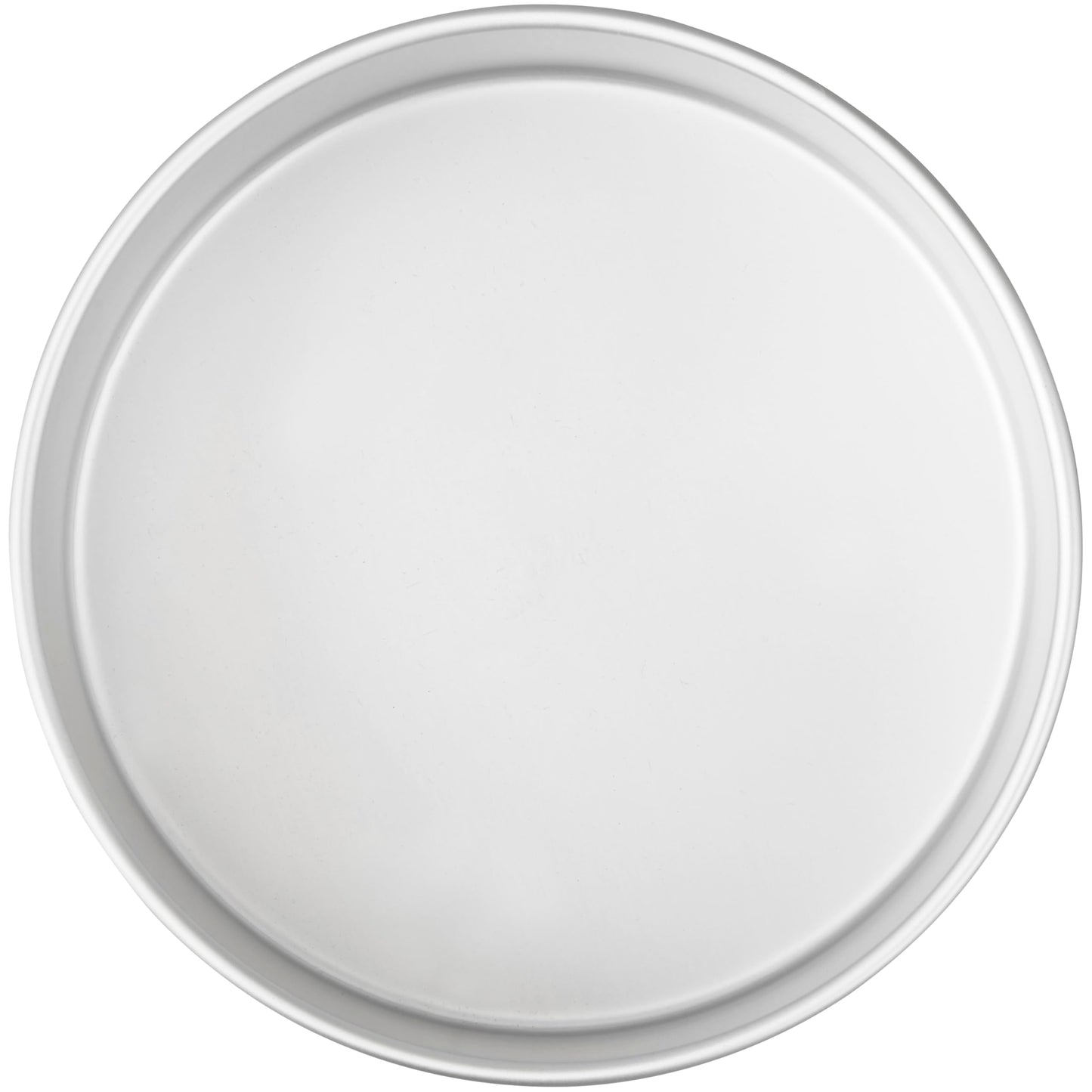 Wilton Aluminum Round Cake Pan, Extra-Deep Bakeware for Layered Cakes, Durable, Even Heating, Rust-Resistant, Professional Quality, 8 x 3 in, Packaging May Vary
