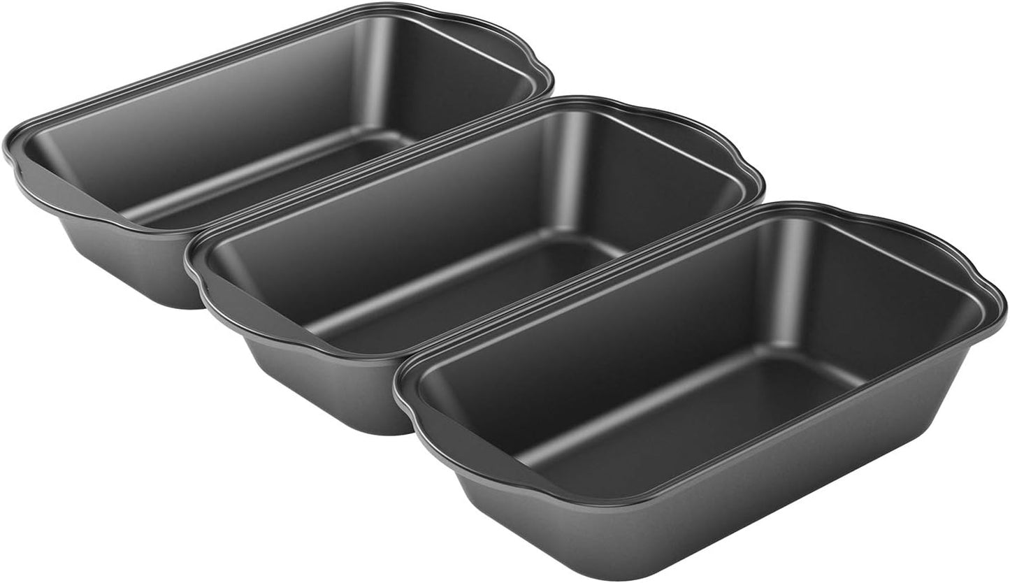 Tiawudi Nonstick Carbon Steel Baking Bread Pan - Large 9.5" x 5" Loaf Pan for Perfect Breads
