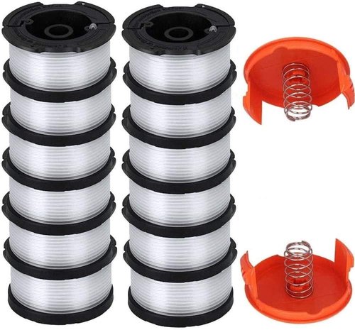 Black and Decker AF100 Replacement Spool - 30-Foot, 0.065-Inch Trimmer Line Refills (12 + 2)