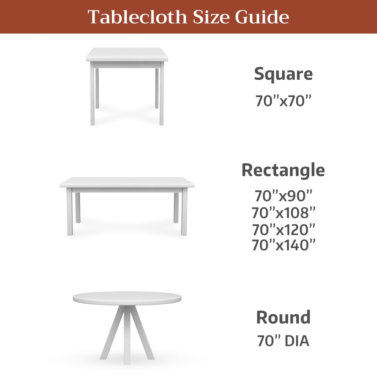 Maison d'Hermine Premium Table Cloth Round Table 100% Cotton 70 Inches Tablecloth Reusable Decorative Everyday Use for Dining Room, Farmhouse, Home, Party, Festive & Wedding - Luberon