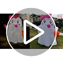 5FT Halloween Ghost Inflatable with Bright LED Lights, Cute Yard Decor - Variation of THIS Listing