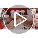 Sunnychicc 60 Sets Christmas Disposable Coffee Cups with Lids, 16 oz, Holiday Party Drinkware