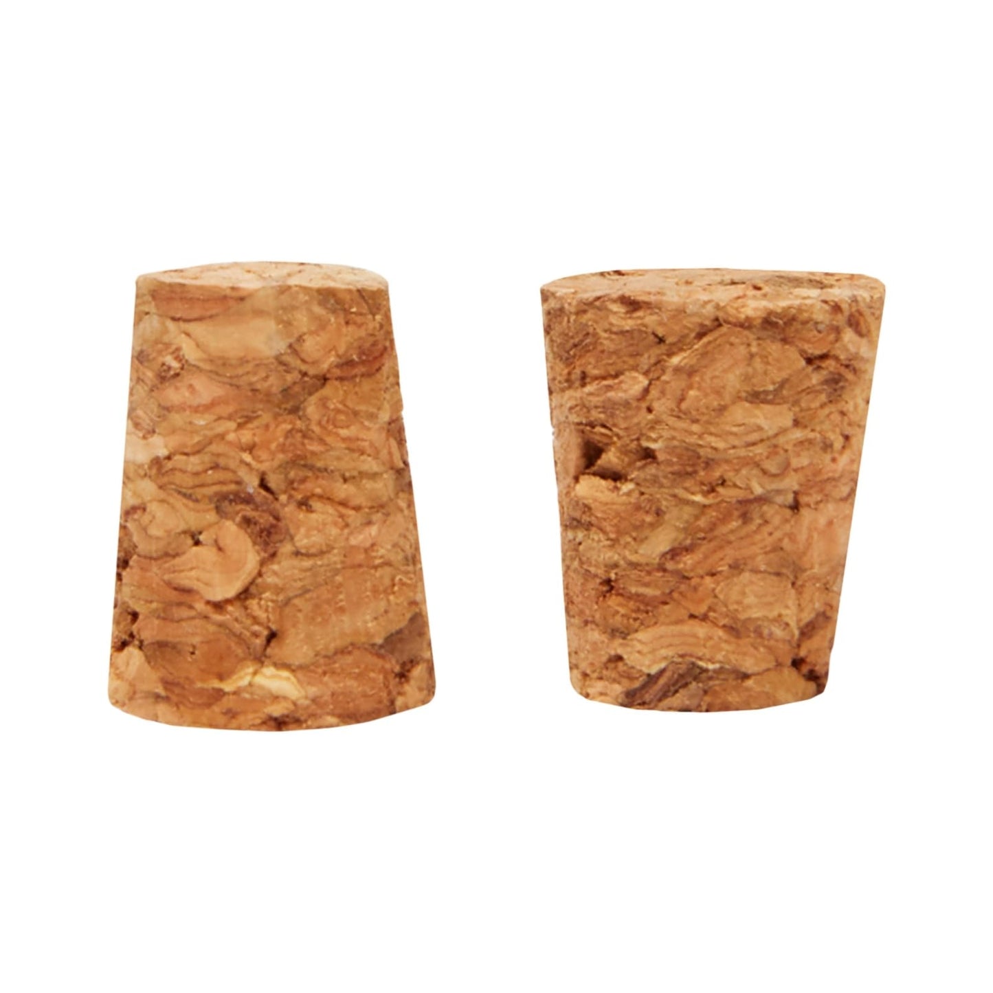 Juvale Tiny Cork Plugs & Mini Stoppers - 100-Pack, 0.4 x 0.3 x 0.5 In, Brown - Corks for Test Tubes & Mini Bottle Lids for DIY Crafts & Spice Shakers