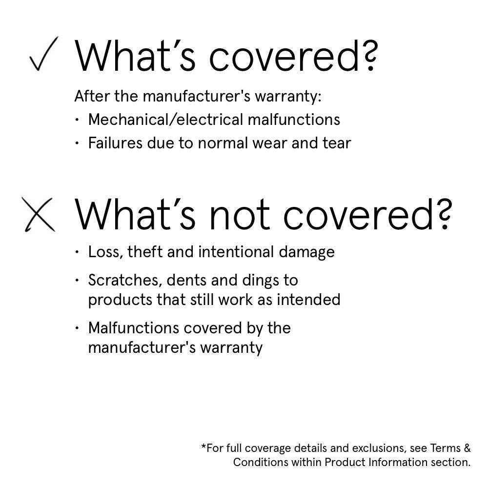 ASURION 2 Year Floorcare Extended Protection Plan ($175 - $199.99)