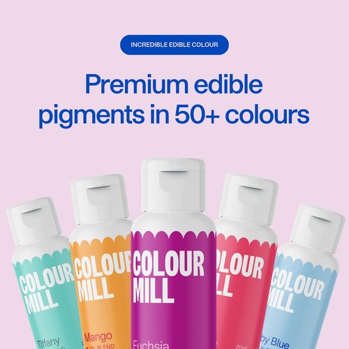 Colour Mill Oil-Based Food Coloring, 20 Milliliters White