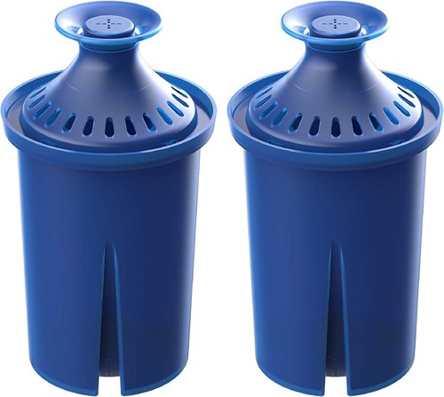 AQUA CREST Water Filter - Compatible with Brita® Elite® Pitchers & Dispensers | Lasts 6 Months, 2 Pack
