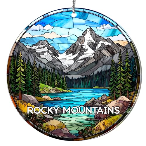 Rocky Moutain National Park Ornament, Unique Gifts