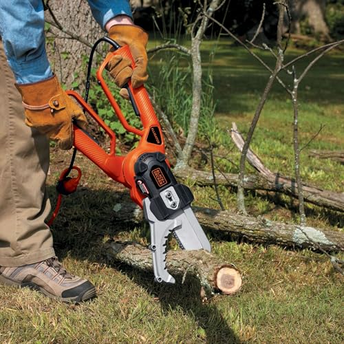 BLACK+DECKER Lopper Chain Saw - 4.5-Amp Heavy Duty Tree Pruner & Limb Cutter